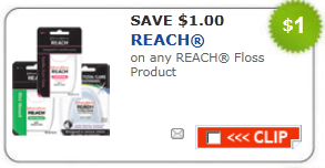 Free Reach Floss at Target and Walmart