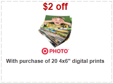 Target: 20 Free Photo Prints