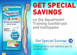 Walmart: Aquafresh Kids Toothbrush for $0.48 Walmart: Aquafresh Kids Toothbrush for $0.48