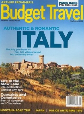 Budget Travel Magazine for $3.73/year