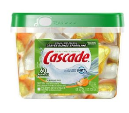 Amazon: Cascade Action Packs for 16¢ Each