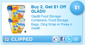 Glad Products Coupon | Pay $1.49 at Walgreens