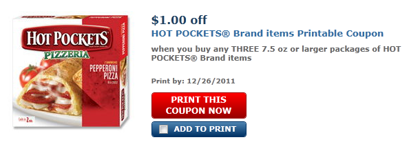 Walgreens Deal: Hot Pockets as low as $0.66 per box!