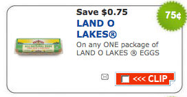 $0.75/1 Land O Lakes Eggs Coupon