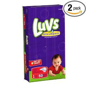 Amazon: Luvs Diapers (Size One) for $0.09 Each