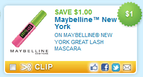 New $1/1 Maybelline Mascara Coupon + Deals at Walgreens, Rite Aid, Target, And Walmart