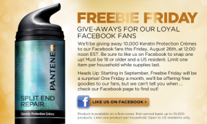 Win one of 10,000 Keratin Protection Cremes from Pantene