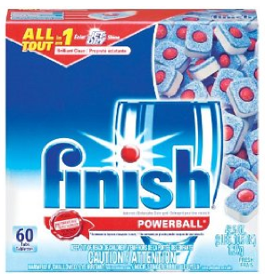 Finish Powerball Fresh Scent Tablets 60-Pack $8 Shipped