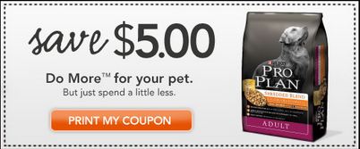 *HOT* $5 off Pro Plan Pet Food