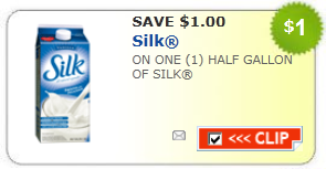 *HOT* $1/1 Silk Milk Coupon