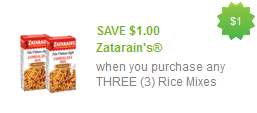 Zatarain’s $1/3 Printable Coupon and Target Deal