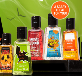 Free Halloween Pocketbac from Bath and Body Works w/purchase