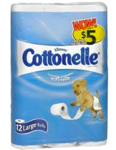 Pay Only $3.25 for 12 Rolls of Cottonelle Toilet Paper at Walgreens