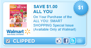 Save $1 off Special Edition All You Magazine