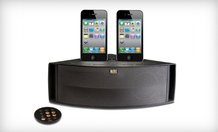 iPhone/iPod Speaker Dock with Remote for $40 ($99.95 Value)