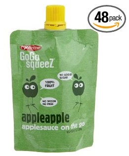 GoGo Squeez Applesauce just 55¢ per serving