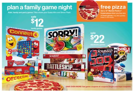 Target: Hasbro Game + Pizza for $8