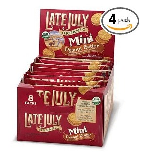 Cheap Late July Organic Crackers and Honest Kids Organic on Amazon