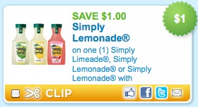 Free Simply Lemonade Singles at Target