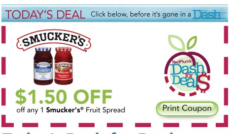 Smuckers Printable Coupons | Save $1.50 off One!!