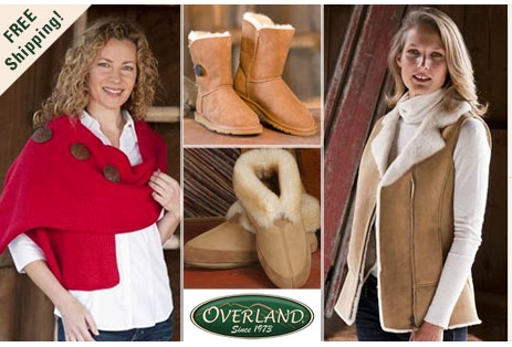 Pay as low as $22 for $50 to spend at Overland.com (Uggs and other fun apparel!)