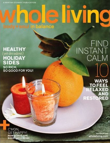 Whole Living Magazine for $3.50 per Year