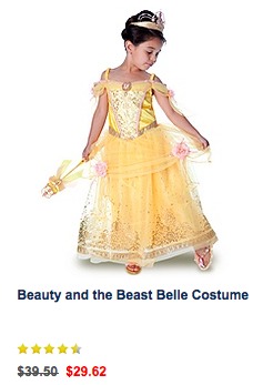 Up to 40% off Costumes + Free Shipping at Disney Store