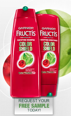 Free Sample of Garnier Fructis Color Shield Shampoo and Conditioner