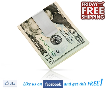 Free Stainless Steel Money Clip
