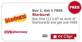 Starburst Printable Coupons | Free at CVS Starting 10/23 – Print Now