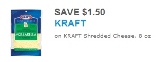 Kraft Cheese Printable Coupons | Save $1.50 off one