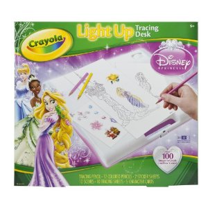 Disney Crayola Light Up Desk for $10