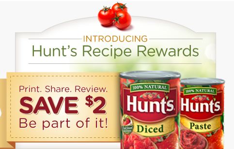 Hunt’s Printable Coupons | Save up to $2