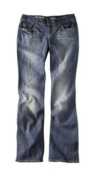 Two Mossimo Juniors Bootcut Jeans for $12 Shipped