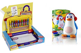Crayola Doodle Penguin and Little Tikes Travel Activity Center $15.97