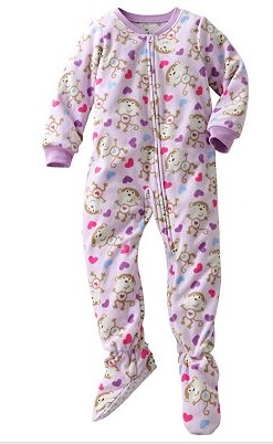 Toddler Fleece Pajamas for $8 Shipped