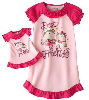 Jumping Beans® “Best Friends” Monkey Raglan Nightgown for $3.84 Shipped