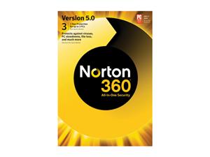 Get Symantec Norton 360 V5.0 – 3 User Free After Rebate