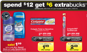 Colgate-Palmolive Mail in Rebate Plus CVS Deal