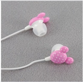 Pink Mickey Head Earbuds for 99 Cents Shipped
