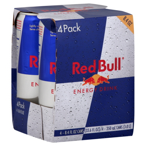 Free 4pk of Red Bull