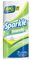 Warehouse Shopping Online: Cheap Sparkle Paper Towels from Staples
