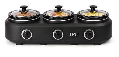 TRU 3-Crock Buffet Slow Cooker for $24.98 Shipped