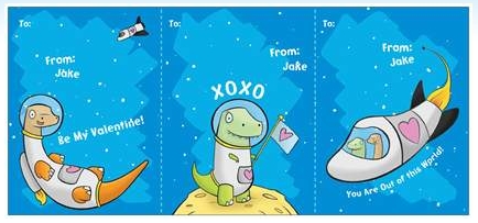 30 Personalized Valentine Cards for $4.50 Shipped