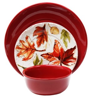 Better Homes and Gardens 12-Piece Harvest Dinnerware Set for $14.97