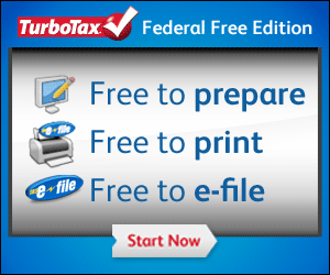 Free Federal e-File with TurboTax