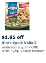 Birds Eye Voila Printable Coupons