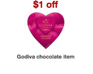 Godiva Chocolate Printable Coupons | Makes them as low as $1 at Target