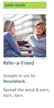 Share RecycleBank with Your Friends and Get 25 Free Points