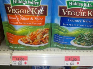 Walmart: Free Hidden Valley Veggie Kits?